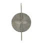 LAMPA ŚCIENNA SILVERY 28X15X54 cm